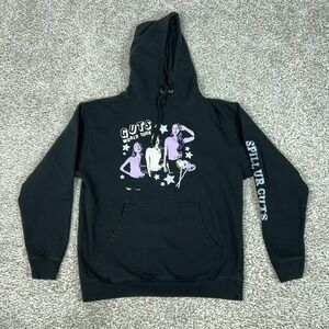 Guts World Tour Hoodie Mens Medium Black Pullover Olivia Rodrigo Concert Merch